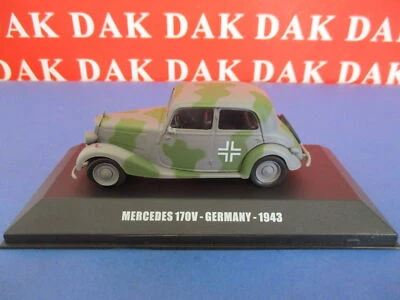 Die cast 1/43 Modellino Auto Mercedes 170V Wehrmacht Germany 1943 - Immagine 1 di 4