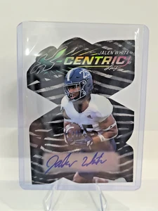 2024 Heroes & Prospects Jalen White X-Centric Zebra Auto #'ed 1/4 GEORGIA STHRN - Imagen 1 de 2