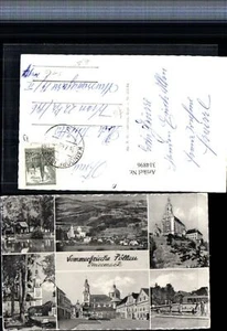 314896,Pöllau piscina totale all'aperto piazza principale chiesa cartolina illustrata - Foto 1 di 1