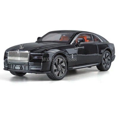 1/24 Scale Roll-Royce Spectre Diecast Model Toy Car Sound Light Kids Toy Gifts - Image 1 of 4