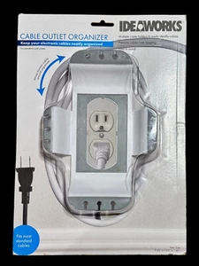 IdeaWorks Cable Outlet Organizer NJI-10874 9.45”  Tall W-2 - Picture 1 of 2