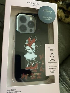 Kate Spade Minnie Mouse Bow Resin iPhone 14 Hülle Pro - Bild 1 von 4