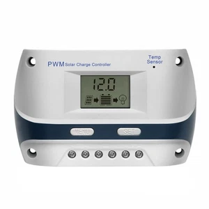 10A 30A Solarladeregler 12V/24V PWM Solarladeregler mit LCD... - Bild 1 von 7