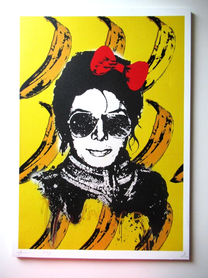 DEATH NYC (1979) SIEBDRUCK VON 2023 ORIGINAL HAND SIGNIERT, NUMMERIERT 32x45cm - Bild 1 von 4