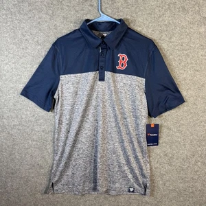 Fanatics Boston Red Sox MLB Poloshirt Herren Medium Navy Grau Baseball - Bild 1 von 8