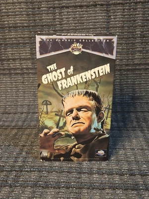 The Ghost of Frankenstein VHS 1993 MCA Universal Monsters Classic Collection  Foto 1 de 4