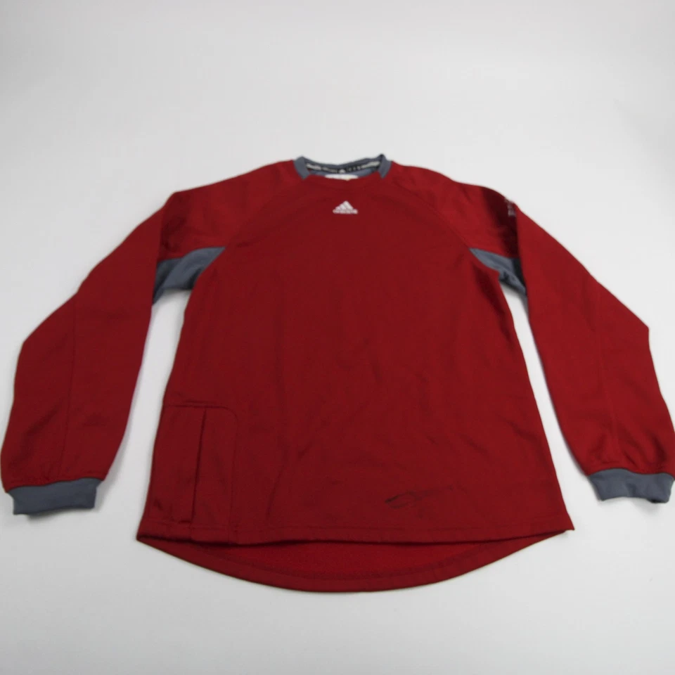 Bradley Braves adidas Long Sleeve Shirt Men's Red Used - Image 1 of 1