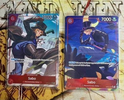 x2 Sabo OP05-007 SR Alt Art/Parallel - One Piece TCG - Image 1 of 2