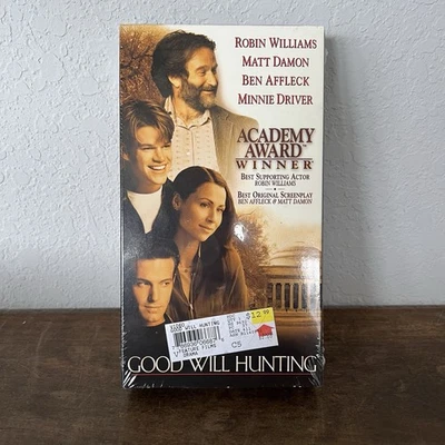 GOOD WILL HUNTING - VHS 1998 - ROBIN WILLIAMS - MATT DAMON - NEW SEALED - Image 1 of 3