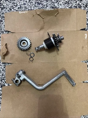 Genuine Yamaha YSR50 OEM Kick Start Shaft Idle Gear Foot Lever YSR 50 80 YSR80 - Image 1 of 4