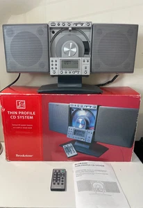 Radio y multireloj Brookstone BR-200 CD PLL con control remoto - probado funcionando - LEER - Imagen 1 de 5