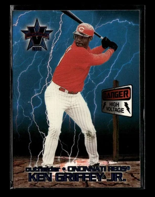 Ken Griffey Jr. 2000 Pacific Vanguard High Voltage #13 - Image 1 of 2