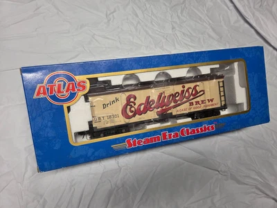 Atlas O 6705-1 Edelweiss 40’ Woodside Reefer #18301 3-Rail NIB - Image 1 of 4