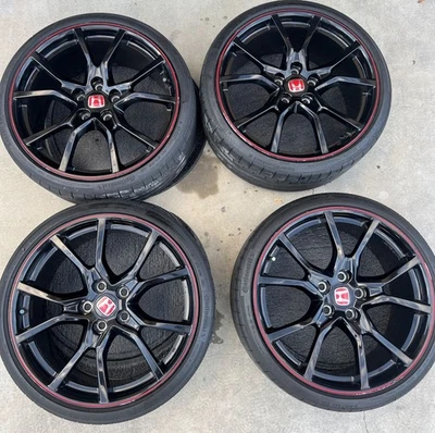 Honda Civic Type R FK8 OEM Rims And Tires - Image 1 of 4