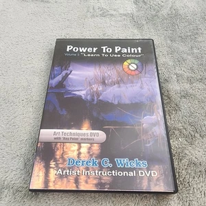 Kraft zum Malen Farbe lernen Derek C Wicks Künstler-Anleitungs-DVD - Bild 1 von 3
