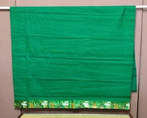 #12 Japanese Green Carpet MOUSEN 190×116 Iris for Boy's Festival GOGATSU NINGYO - Picture 1 of 8