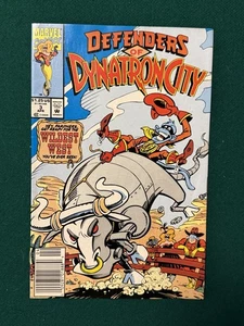Defenders of Dynatron City #3 VF (1992 Marvel) Newstand - Picture 1 of 3