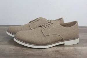 Zapatos de vestir Mutual Weave Porter de lona arena para hombre talla: 11 M (TR-366) - Imagen 1 de 8