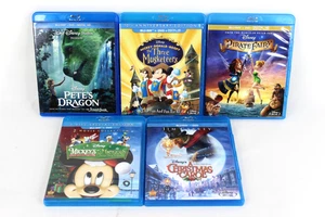 Blu-Ray Lot (5) Kids Family Animated Disney Three Musketeers Pirate Fairy Dragon - Picture 1 of 20