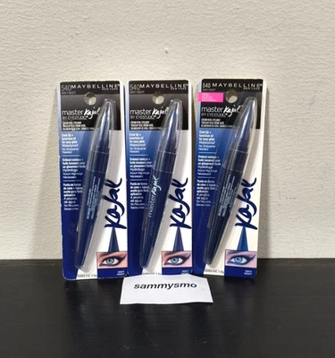 Maybelline Eye Studio Master Kajal Cream Kohl Eyeliner NAVY NIGHT x3 - Image 1 of 3