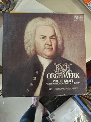 Bach - Das gesamte Orgelwerk - Walter Kraft - 18 LPs - Bild 1 von 4