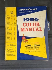 1956 Sherwin-Williams Color Manual - Bild 1 von 13