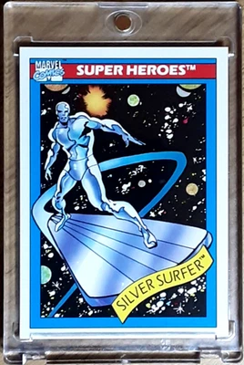 1990 Marvel Universe Karte 32 SILVER SURFER. - Bild 1 von 3