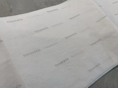 TIFFANY & CO SIGNATURE LOGO TISSUE PAPER X9 SHEETS & PLAIN TISSUE  X9 SHEETS - Image 1 of 3