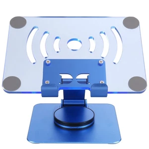 360° Rotating Tablet Stand Adjustable Portable Acrylic Desktop Stand for9611 - Picture 1 of 7