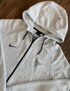 Sudadera con Capucha Nike Texas Longhorns Talla XL Gris NCAA Fútbol Nike Cremallera Completa Emitida por Jugador - Imagen 1 de 13