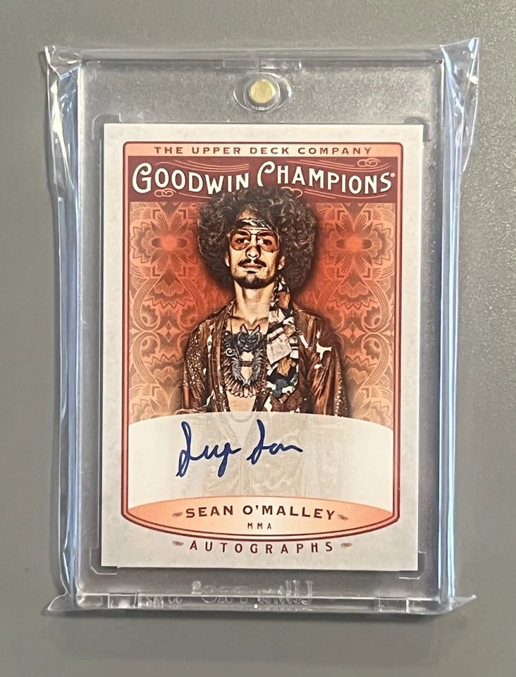 SEAN O’MALLEY 💎”RARE” AUTHENTIC AUTOGRAPHED ✨ROOKIE✨ CARD!!! UPPER DECK - Image 1 of 2
