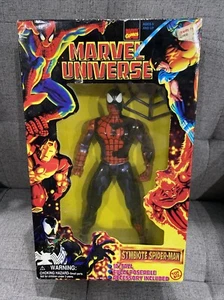 SYMBIOTE SPIDERMAN - MARVEL UNIVERSE SERIE 10" PULGADAS TOYBIZ 1997 Nuevo En Caja - Imagen 1 de 14