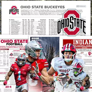 Ohio State vs Indiana - Flipcard e note programma 23 novembre college football playoff - Foto 1 di 7