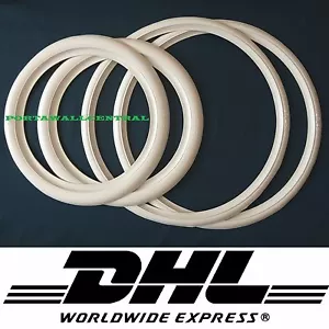 Borde de inserto de neumático de pared blanca frontal de 18"" delgada de 15"" de ancho para motocicleta - Imagen 1 de 3