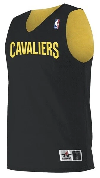 ADULT REVERSIBLE MESH JERSEY, TWO COLOR SLIM SHOULDER w/NBA OFFICIAL LOGO, S-2XL - Image 1 of 1