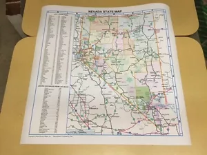Mapa de pared de referencia NEVADA LAMINADO - 2 tamaños - Imagen 1 de 5