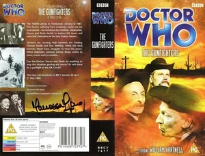 Doctor Who: The Gunfighters VHS Cover Signed by MAUREEN LANE - Picture 1 of 1