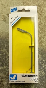 Viessmann H0 6090 Peitschenleuchte, LED weiß, Höhe 100mm | OVP | unbenutzt - Bild 1 von 2