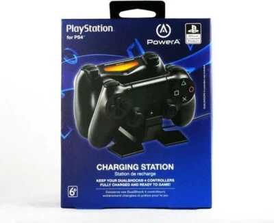 New PowerA PlayStation PS4 Charging Station CPFA141325-02 NEW IN BOX SEALED - Image 1 of 4