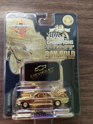 Racing Champions #98101 Chevrolet MINT 24K  Gold Plated  - Image 1 of 4