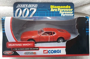 VTG Corgi 007 "Diamonds Are Forever" Ford Mustang Mach I  Bond Collection 2001 - Picture 1 of 11