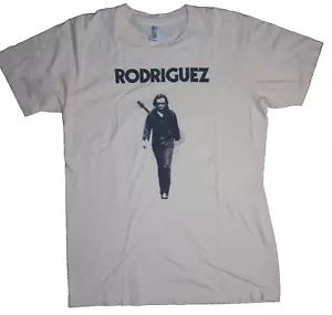 Sixto RODRIGUEZ T-Shirt Tee Erwachsene Unisex Größe MEDIUM Creme Detroit Sugar Man - Bild 1 von 6