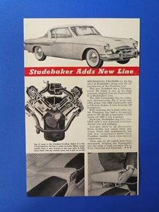 Studebaker Commander 1955 vintage - artículo original de 1 página - Imagen 1 de 1