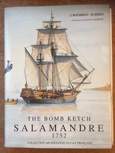 LA BOMBA KETCH SALAMANDRE 1752. POR J. BOUDRIOT. TAPA DURA. 1991 - Imagen 1 de 7
