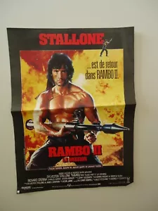 RAMBO 2/SYLVESTER STALLONE/U21D/FRANZÖSISCH Poster - Bild 1 von 1