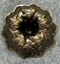 Nordic Ware Harvest Leaves Bundt Pan, Bronze