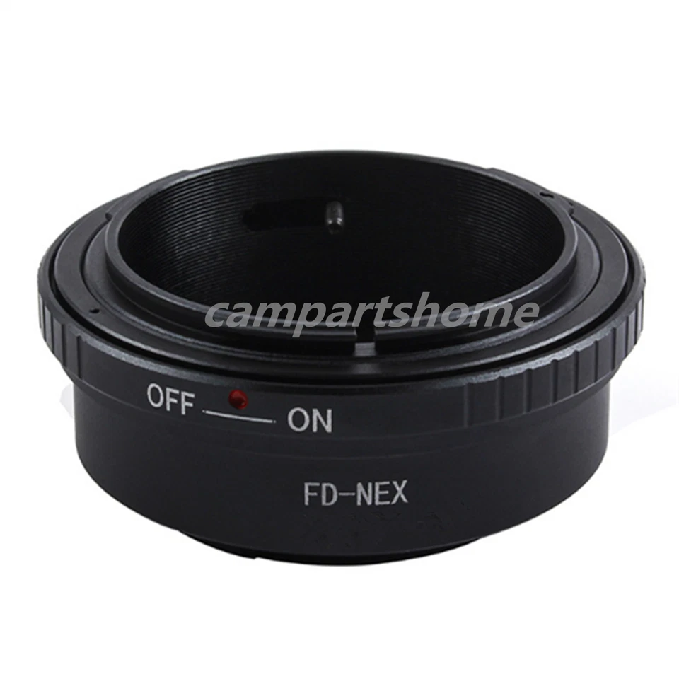 FD Lens to Sony E Mount A6500 A6000 A7 A7R A7s a6600 VG900 NEX 3 5 6 7 Adapter - Image 1 of 1