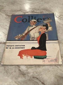 Vintage 1938 Colliers Oct October 1st Magazine “Japan’s Dictator”. - Picture 1 of 2