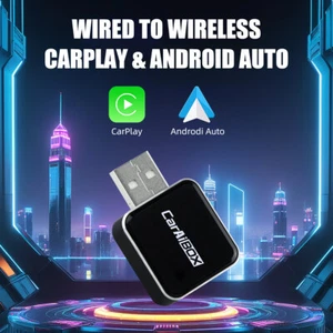 Wireless Apple Carplay Ai Box Carplay Dongle For iPhone Apple Wired to Wireless - Picture 1 of 13