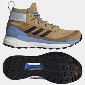 Adidas Terrex Free Hiker GTX Mujer Botas de Senderismo Entrenadores para Caminar GORE-TEX Beige - Imagen 1 de 9